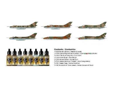 Zestaw farb Model Air Su-7/17 Fitter od Zimnej Wojny do lat 90 - zdjęcie 2