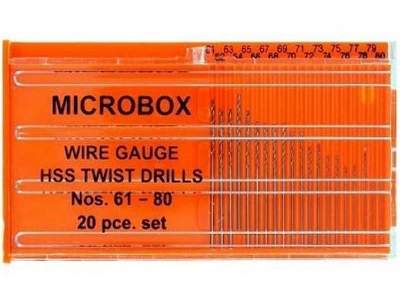 Zestaw wierteł (20 sztuk) AWG 61-80 - zdjęcie 1