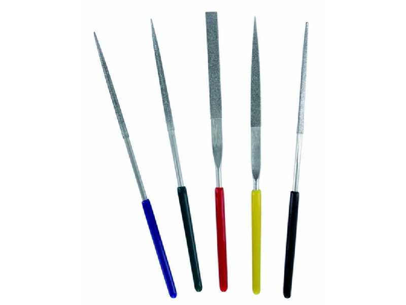 Mini Pilniki Diamentowe Iglaki 100 mm (5 Szt.) - zdjęcie 1 Mini Pilniki Diamentowe Iglaki 100 mm (5 Szt.) - zdjęcie 1