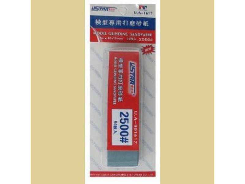 Mini papier ścierny 2500 - 50 sztuk - zdjęcie 1 Mini papier ścierny 2500 - 50 sztuk - zdjęcie 1