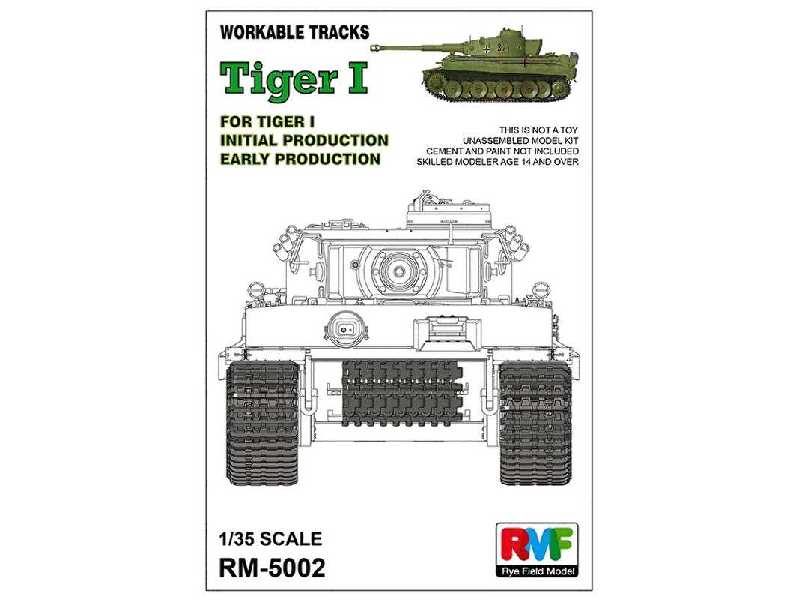 Gąsienice do Tiger I - wczesna produkcja - zdjęcie 1
