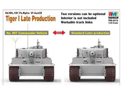 Sd.Kfz. 181 Pz.kpfw.VI Ausf. E Tiger I późna produkcja - zdjęcie 4