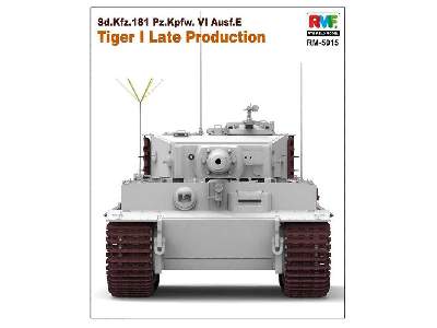 Sd.Kfz. 181 Pz.kpfw.VI Ausf. E Tiger I późna produkcja - zdjęcie 6