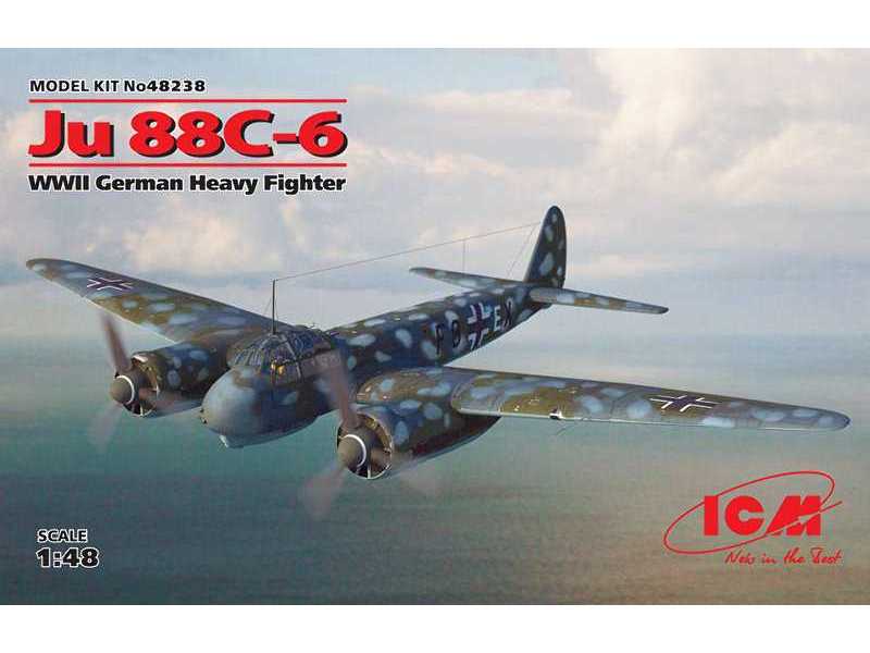 Junkers Ju 88C-6 - niemiecki ciężki myśliwiec - II W.Ś. - zdjęcie 1 Junkers Ju 88C-6 - niemiecki ciężki myśliwiec - II W.Ś. - zdjęcie 1