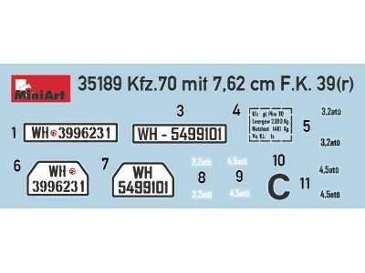 Kfz.70 & 7,62 cm F.K. 39 ( r )  - zdjęcie 5
