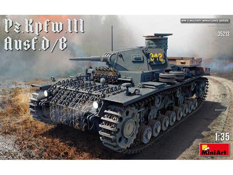 Pz.Kpfw.III Ausf. D/B - zdjęcie 1 Pz.Kpfw.III Ausf. D/B - zdjęcie 1