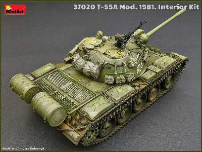 T-55A Model 1981 z wnętrzem - zdjęcie 4