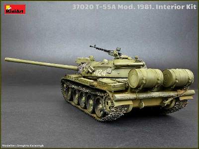 T-55A Model 1981 z wnętrzem - zdjęcie 8