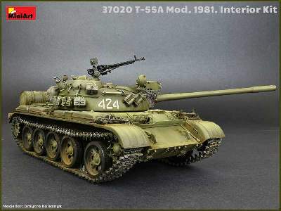 T-55A Model 1981 z wnętrzem - zdjęcie 9