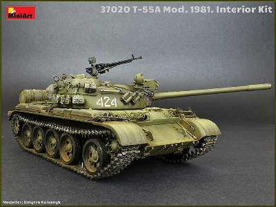 T-55A Model 1981 z wnętrzem - zdjęcie 9