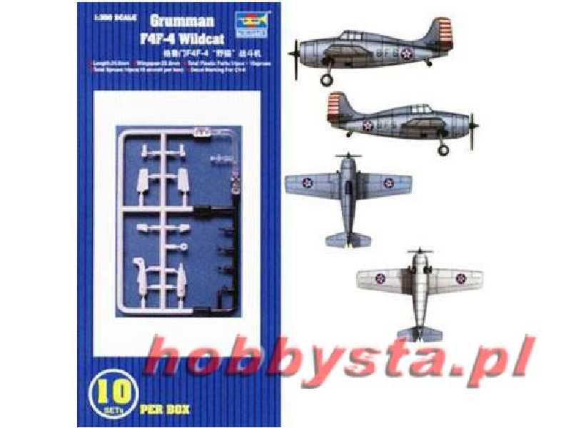 Grumman F4F-4 Wildcat - myśliwiec pokładowy - zdjęcie 1 Grumman F4F-4 Wildcat - myśliwiec pokładowy - zdjęcie 1