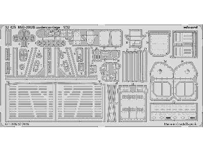 MiG-29UB undercarriage 1/32 - zdjęcie 1