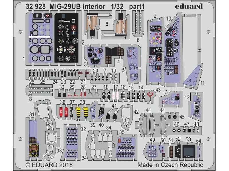 MiG-29UB interior 1/32 - Trumpeter - zdjęcie 1