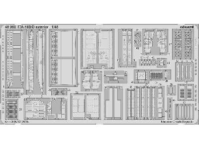 F/ A-18B/ D exterior 1/48 - zdjęcie 1