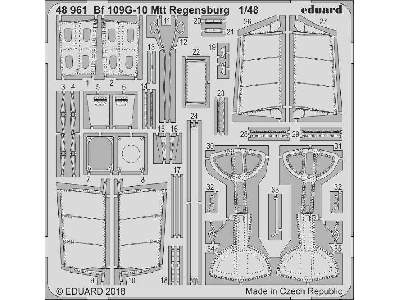 Bf 109G-10 Mtt Regensburg 1/48 - zdjęcie 1