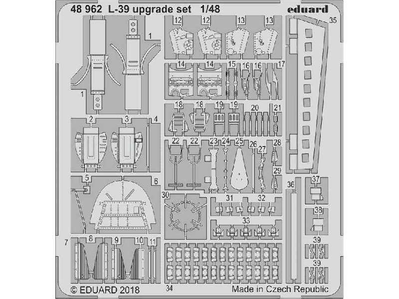L-39 upgrade set 1/48 - zdjęcie 1 L-39 upgrade set 1/48 - zdjęcie 1