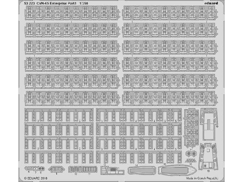 CVN-65 Enterprise pt.1 1/350 - zdjęcie 1