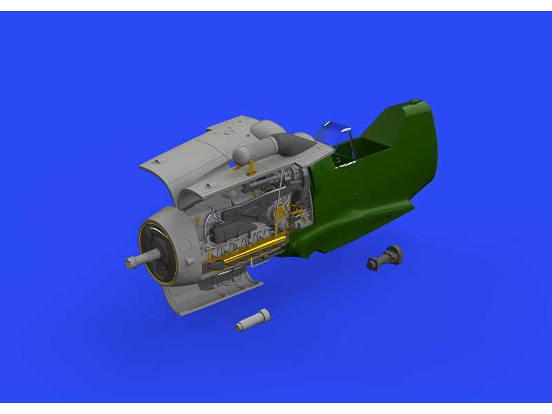 Bf 109G-6 engine 1/48 - Tamiya - zdjęcie 1 Bf 109G-6 engine 1/48 - Tamiya - zdjęcie 1