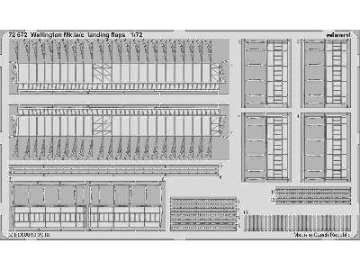 Wellington Mk. Ia/ c landing flaps 1/72 - Airfix - zdjęcie 1