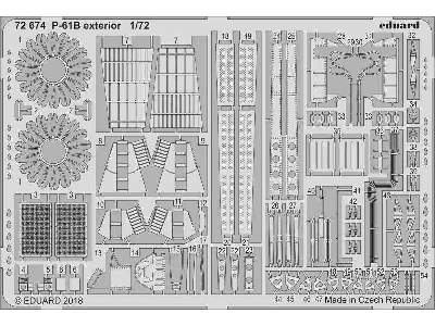 P-61B exterior 1/72 - zdjęcie 1