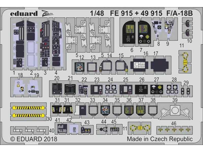 F/ A-18B 1/48 - Kinetic - zdjęcie 1 F/ A-18B 1/48 - Kinetic - zdjęcie 1