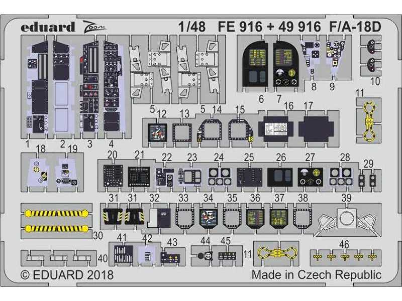 F/ A-18D 1/48 - zdjęcie 1 F/ A-18D 1/48 - zdjęcie 1
