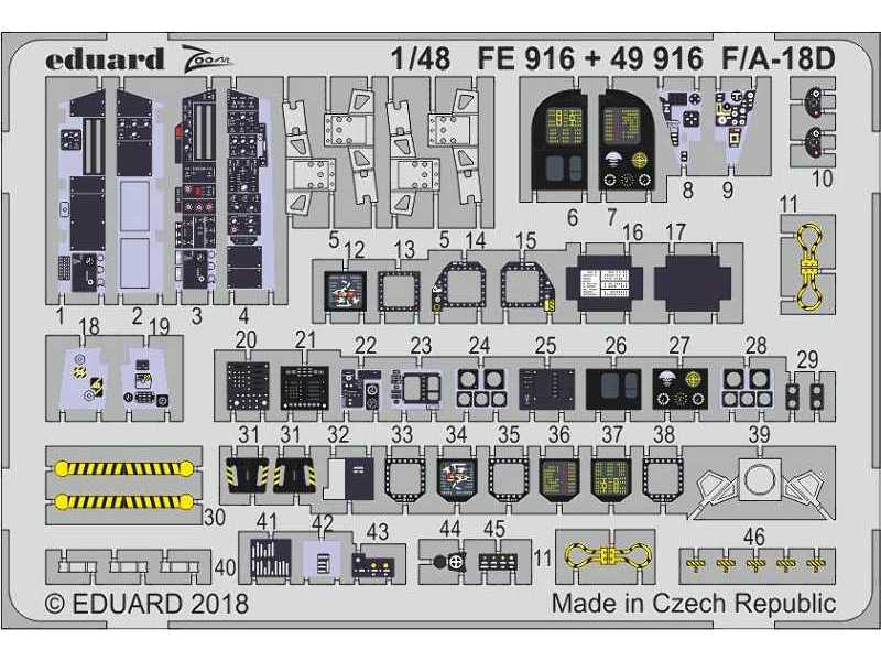 F/ A-18D 1/48 - zdjęcie 1