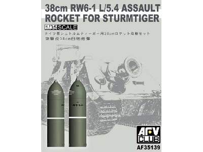 38cm Rw6-1 L/5.4 Assault Rocket For Sturmtiger - zdjęcie 1