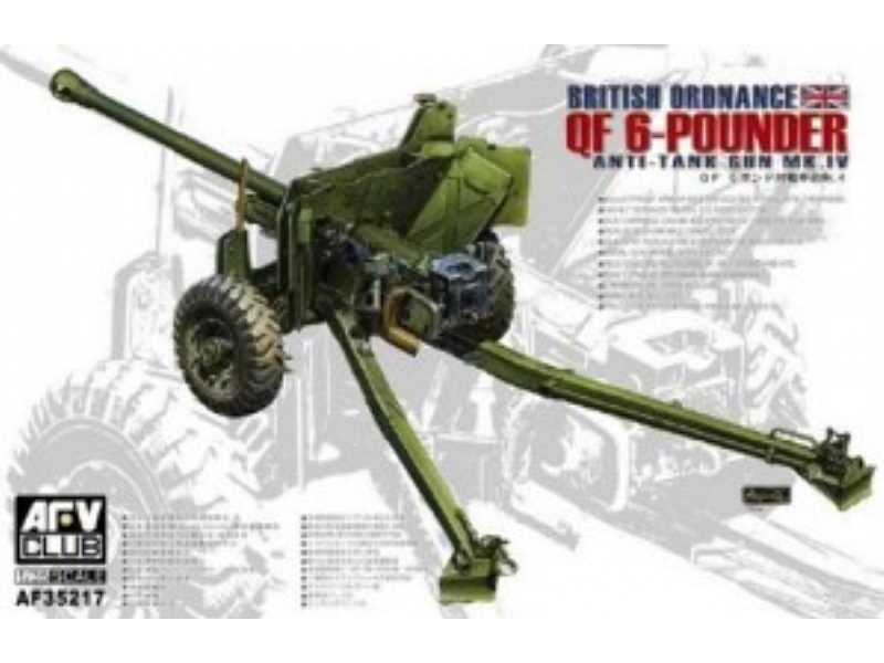 Qf Mk.Iv 6-pdr British Anti-tank Gun (Late Version) - zdjęcie 1 Qf Mk.Iv 6-pdr British Anti-tank Gun (Late Version) - zdjęcie 1