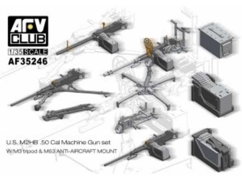 US M2hb .50cal Machine Gun Set - zdjęcie 1 US M2hb .50cal Machine Gun Set - zdjęcie 1