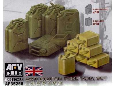British WWii Fuel And Water Tank Set - zdjęcie 1