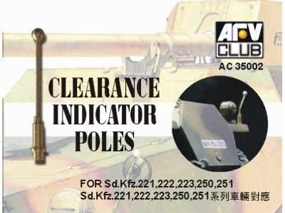 Clearance Indicator Pole For Sd.Kfz.221/222/223/250/251 - zdjęcie 2