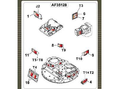 Sticker For Simulating Anti Reflection Coating Lens For Stryker - zdjęcie 2