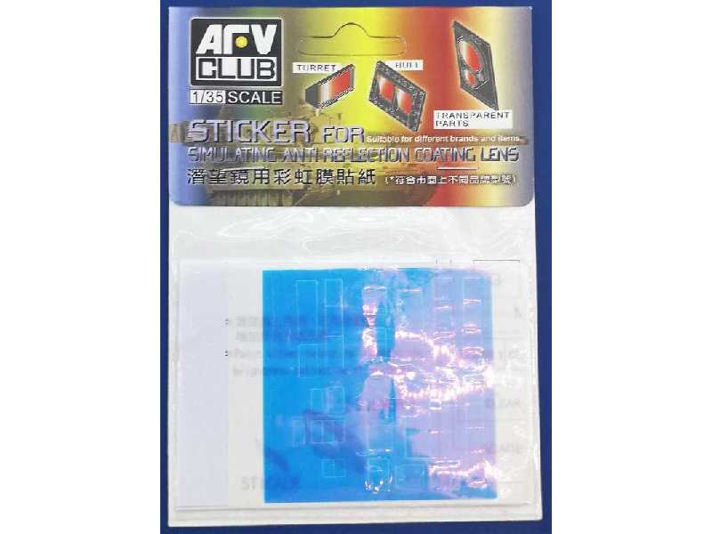 Sticker For Simulating Anti Reflection Coating Lens For M1a1/M1a - zdjęcie 1 Sticker For Simulating Anti Reflection Coating Lens For M1a1/M1a - zdjęcie 1