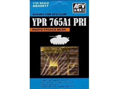 Photo-etch Mesh For Ypr765a1 Pri - zdjęcie 1