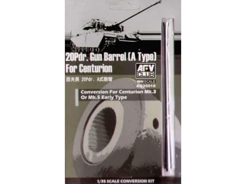 20 Pdr.Gun Barrel (A Type) For Centurion - zdjęcie 1