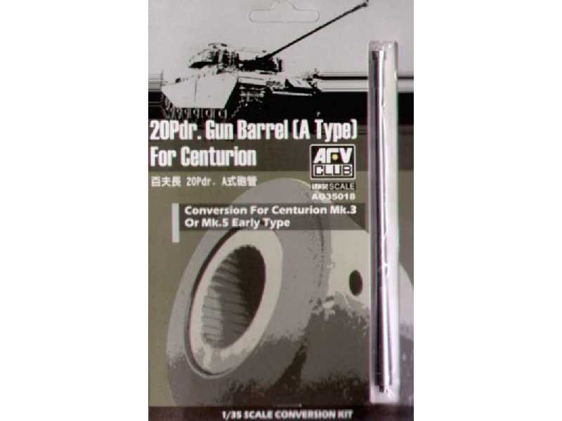 20 Pdr.Gun Barrel (A Type) For Centurion - zdjęcie 1 20 Pdr.Gun Barrel (A Type) For Centurion - zdjęcie 1