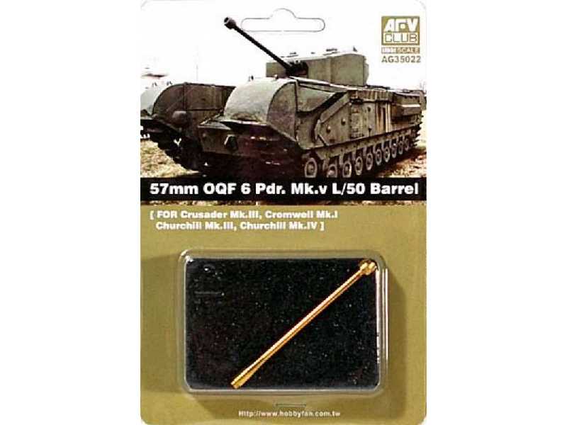 57mm Oqf 6 Pdr.Mk V L/50 Barrel - zdjęcie 1 57mm Oqf 6 Pdr.Mk V L/50 Barrel - zdjęcie 1