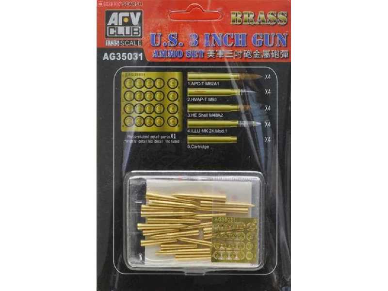 U.S. 3 Gun Brass Ammo Set - zdjęcie 1