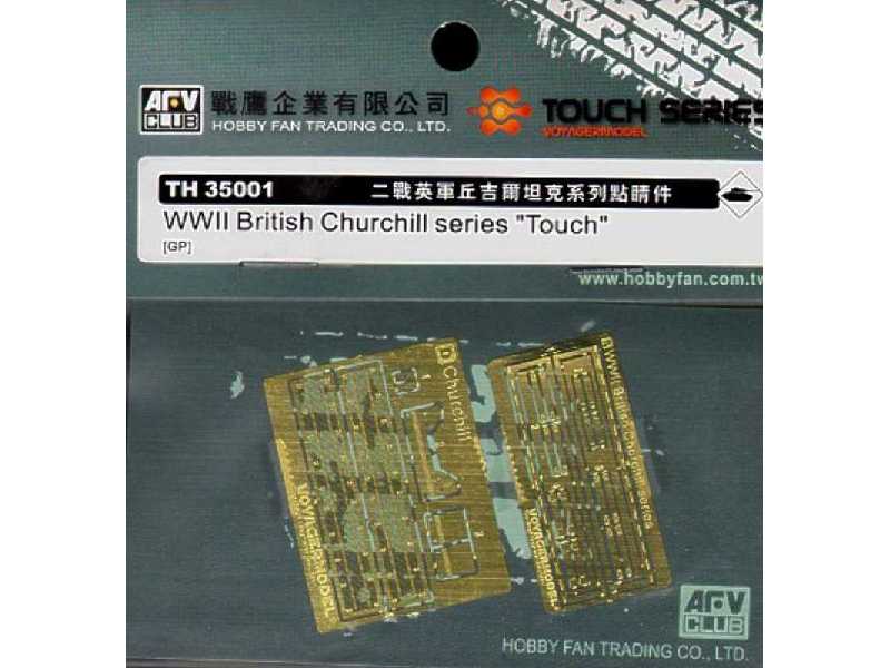 WWII British Churchill Series 'touch' - zdjęcie 1 WWII British Churchill Series 'touch' - zdjęcie 1