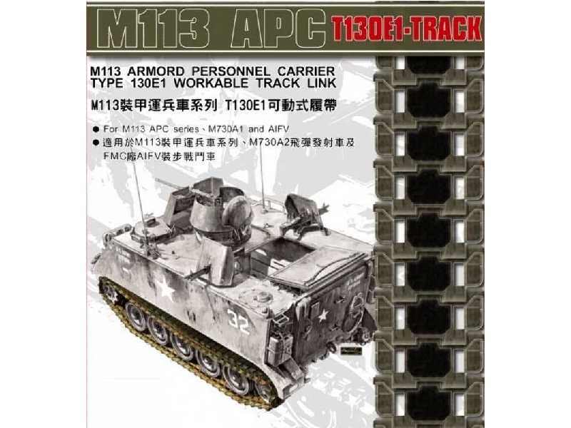 Gąsienice T-130E1 do transporterów M113 - zdjęcie 1