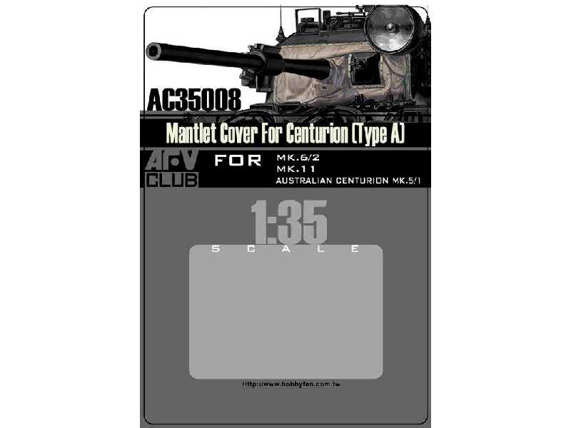 Mantlet Cover for Centurion (Type A) - zdjęcie 1 Mantlet Cover for Centurion (Type A) - zdjęcie 1