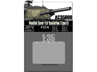 Mantlet Cover for Centurion (Type B)  - zdjęcie 1