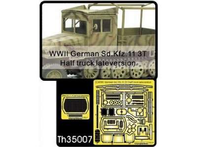 Sd. Kfz. 11 3T late Version Grills & Details - zdjęcie 1