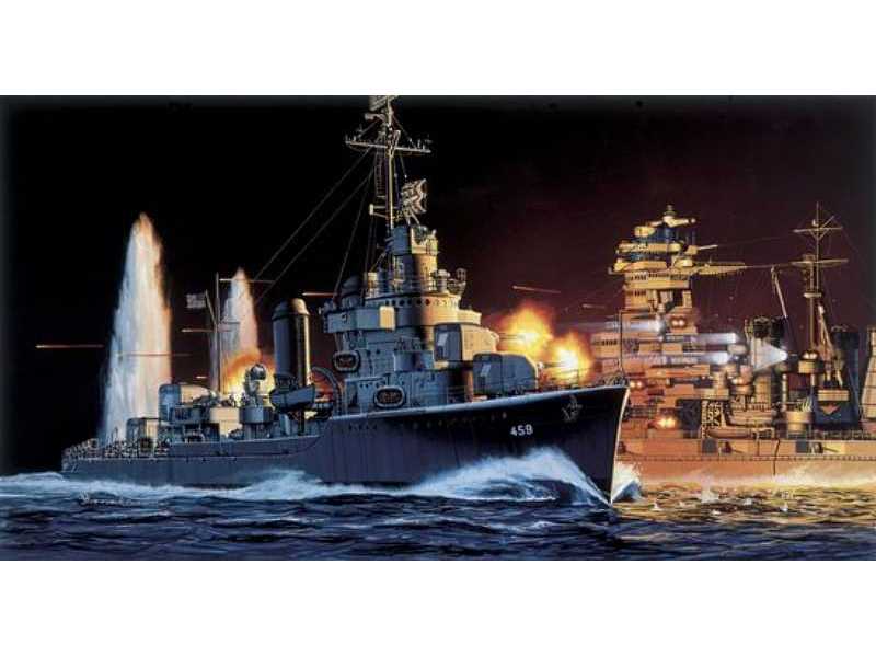 Niszczyciel klasy Benson - U.S.S. Laffey DD-459 1942 - zdjęcie 1 Niszczyciel klasy Benson - U.S.S. Laffey DD-459 1942 - zdjęcie 1