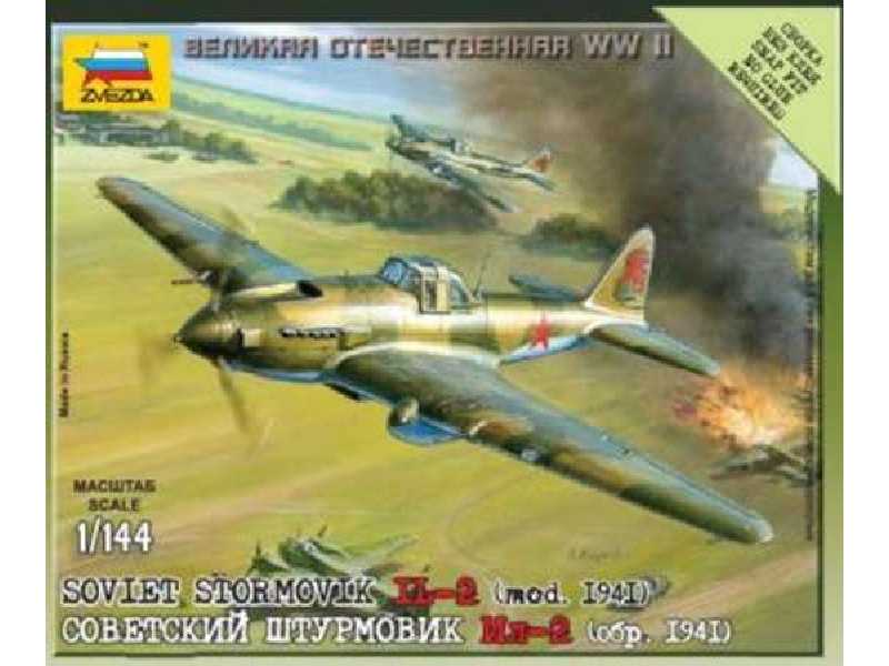 Samolot szturmowy Ił-2 Stormovik (mod 1941) - zdjęcie 1 Samolot szturmowy Ił-2 Stormovik (mod 1941) - zdjęcie 1