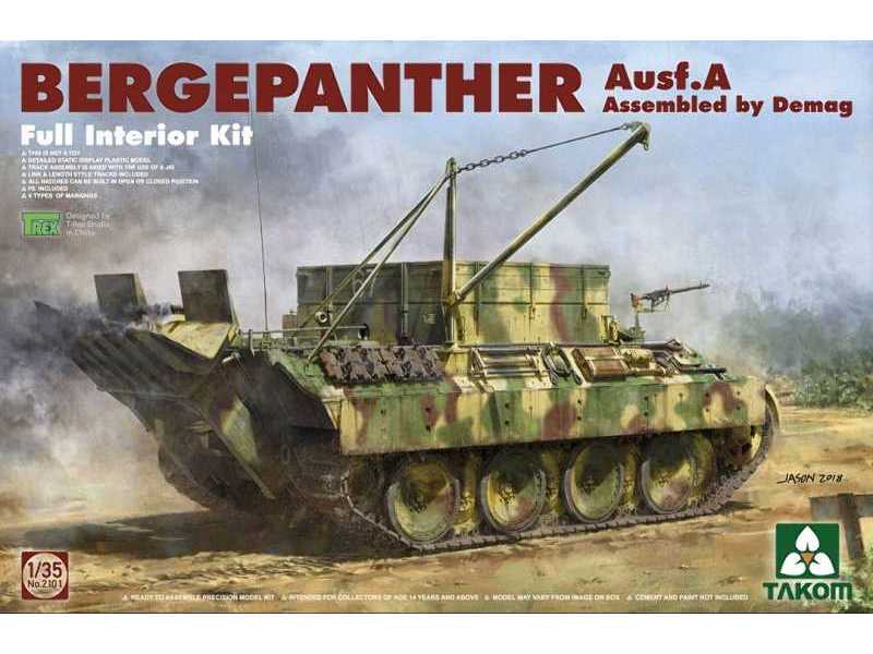 Bergepanther Ausf. A Assembled by Demag - z wnętrzem - zdjęcie 1 Bergepanther Ausf. A Assembled by Demag - z wnętrzem - zdjęcie 1