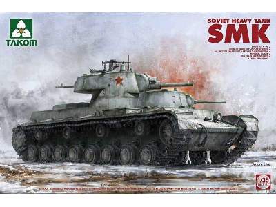 Ciężki czołg radziecki SMK - zdjęcie 1