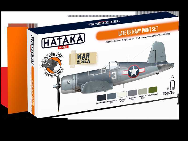 Htk-cs05.2 Late US Navy Paint Set - zdjęcie 1 Htk-cs05.2 Late US Navy Paint Set - zdjęcie 1
