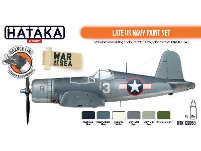 Htk-cs05.2 Late US Navy Paint Set - zdjęcie 3